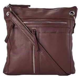 NEW Great American Leatherworks Granada Chocolate Leather Crossbody